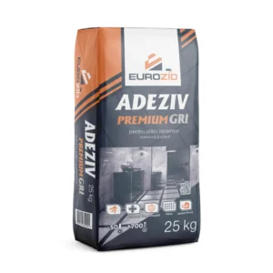 ADEZIV PREMIUM GRI – PENTRU PLĂCI CERAMICE, MARMURĂ ȘI GRANIT