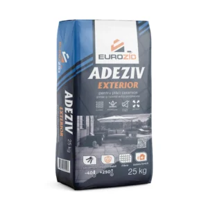 EUROZID EXTERIOR - ADEZIV GRESIE ȘI FAIANȚĂ