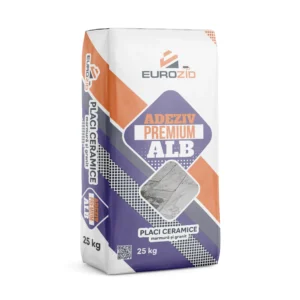 ADEZIV PREMIUM ALB – PENTRU PLĂCI CERAMICE, MARMURĂ ȘI GRANIT
